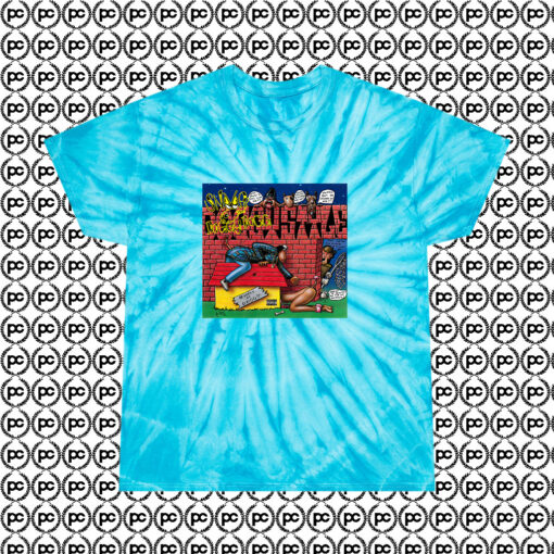 Snoop Dogg Doggy Cyclone Tie Dye T Shirt Turquoise