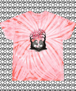 Studio Ghibli Totoro Cyclone Tie Dye T Shirt Coral