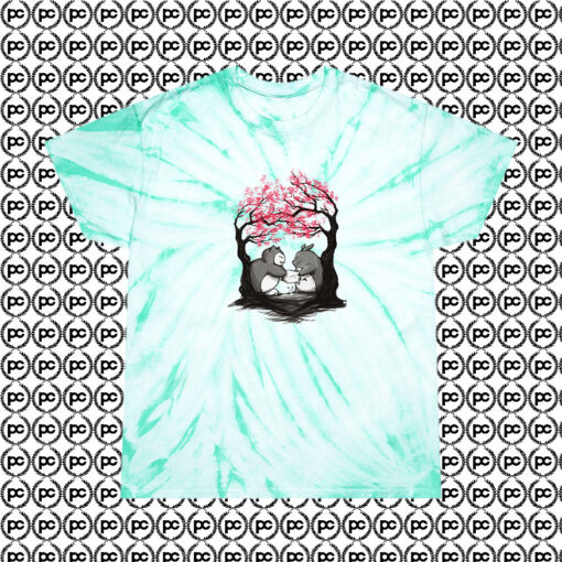 Studio Ghibli Totoro Cyclone Tie Dye T Shirt Mint