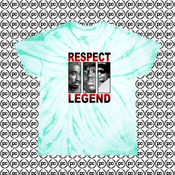 Swag Point Hip Hop Respect Legend Cyclone Tie Dye T Shirt Mint
