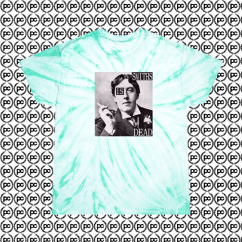 The Smiths Is Dead Oscar Wilde Cyclone Tie Dye T Shirt Mint