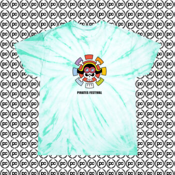 Uniqlo One Piece Stampede 2019 Cyclone Tie Dye T Shirt Mint