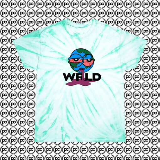Vintage Sick Juice Wrld Cyclone Tie Dye T Shirt Mint