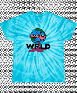 Vintage Sick Juice Wrld Cyclone Tie Dye T Shirt Turquoise