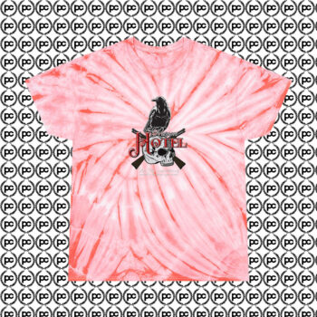 Vintage The Raven Hotel Altered Carbon Cyclone Tie Dye T Shirt Coral