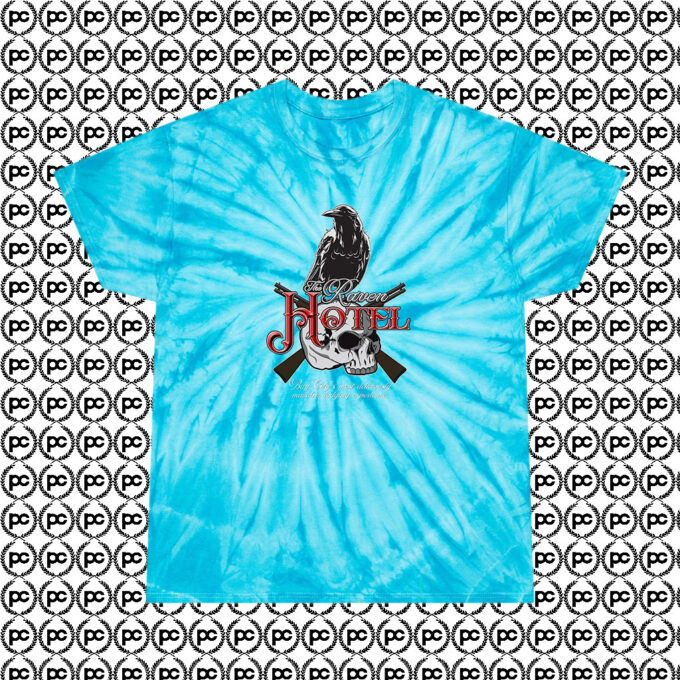 Vintage The Raven Hotel Altered Carbon Cyclone Tie Dye T Shirt Turquoise