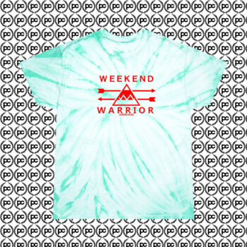 Weekend Warrior Jawbreaking Cyclone Tie Dye T Shirt Mint