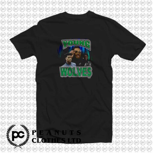 Young Wolves Remix T Shirt