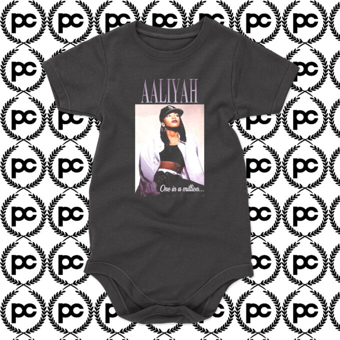 Aaliyah Baby Girl Tribute Baby Onesie