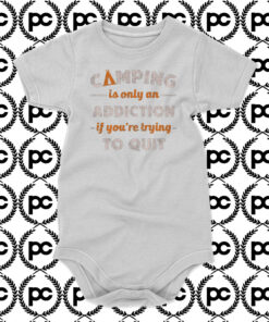Camping Addiction Baby Onesie