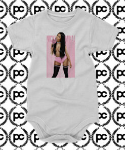 Cute Nicki Minaj Licking Lollipop Baby Onesie