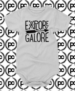 Explore Galore Baby Onesie
