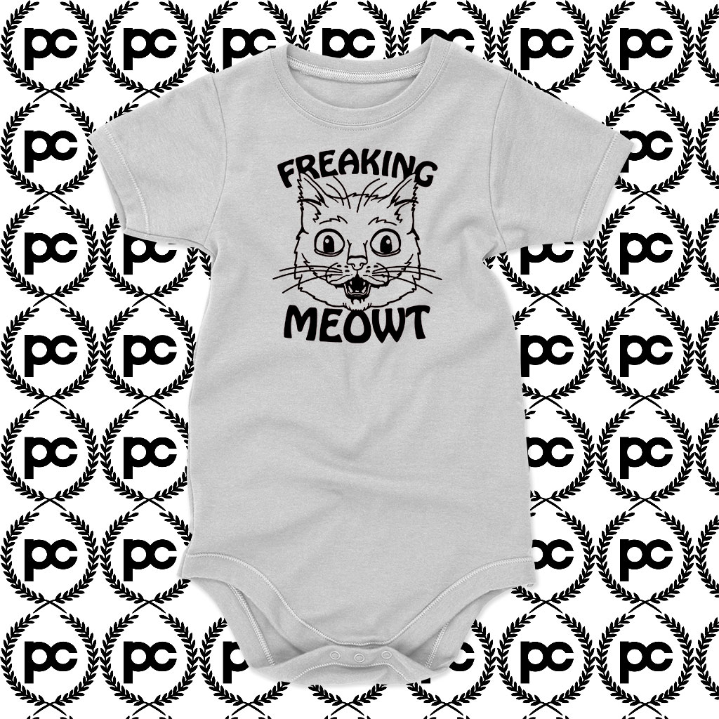 Freaking Meow Baby Onesie
