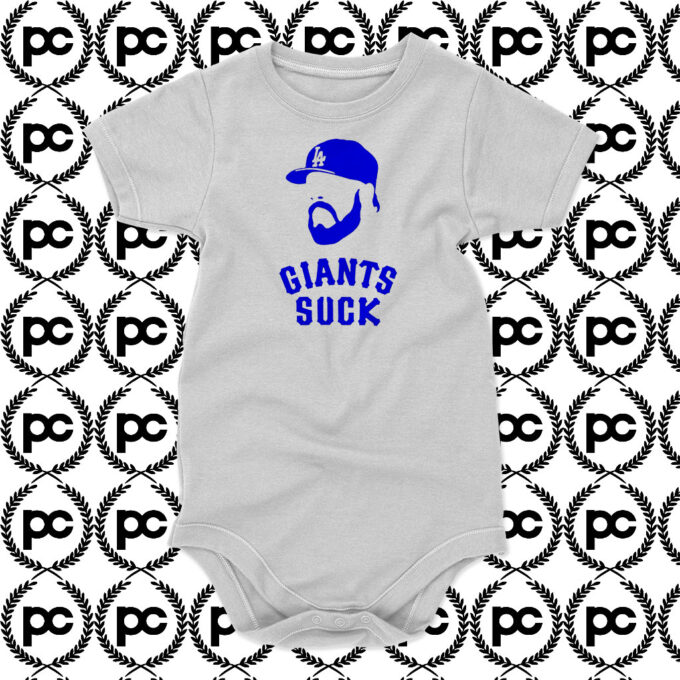 Los Angeles Dodgers Brian Wilson Giants Suck Baby Onesie
