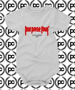 Purposetour Justin Bieber 2016 Baby Onesie