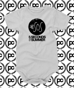 SOS 5 Seconds Of Summer Baby Onesie