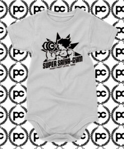 Super Saiya Gym Dragon Ball Z Baby Onesie