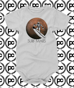 Surf Mars Baby Onesie