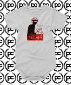 The attack of the ninja cat Baby Onesie
