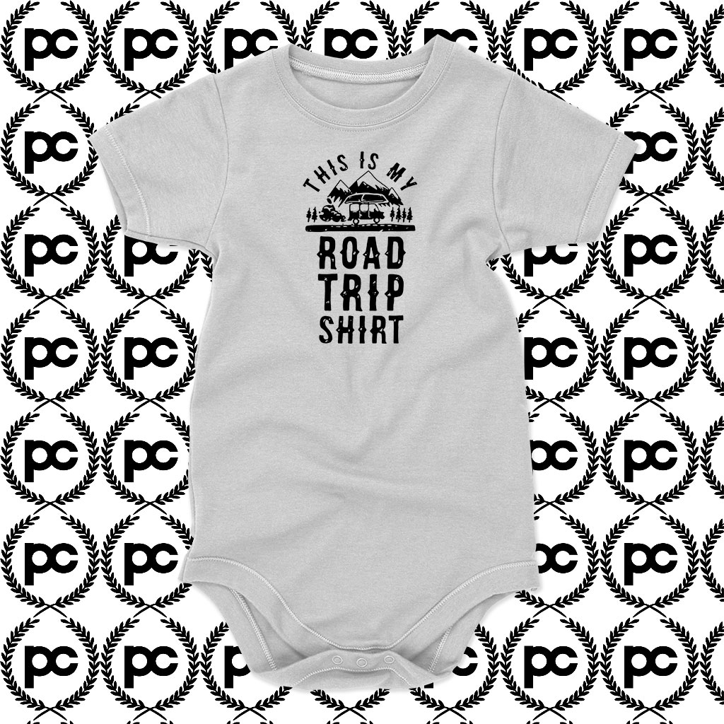 This Is My Road Trip Baby Onesie