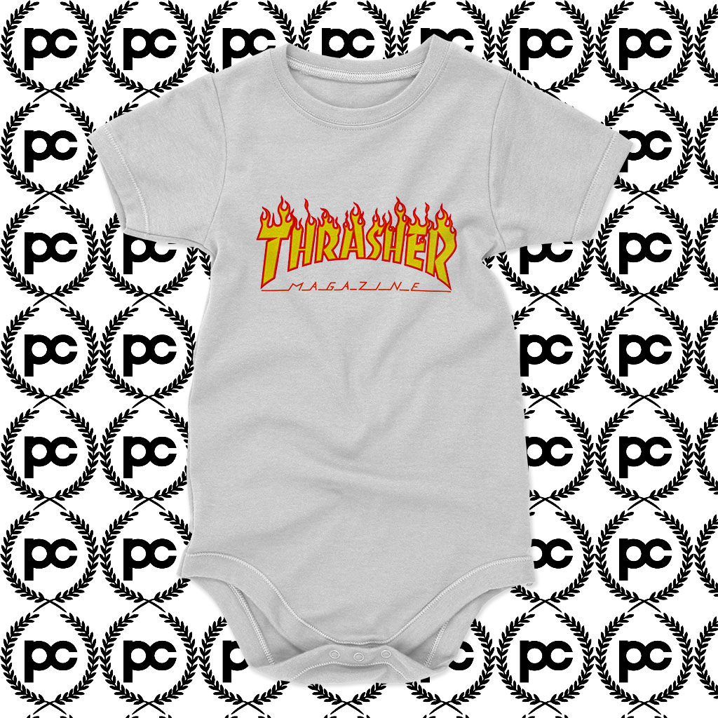 Thrasher Magazine Baby Onesie