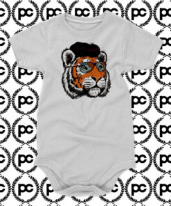 Tiger Vintage 70s Baby Onesie