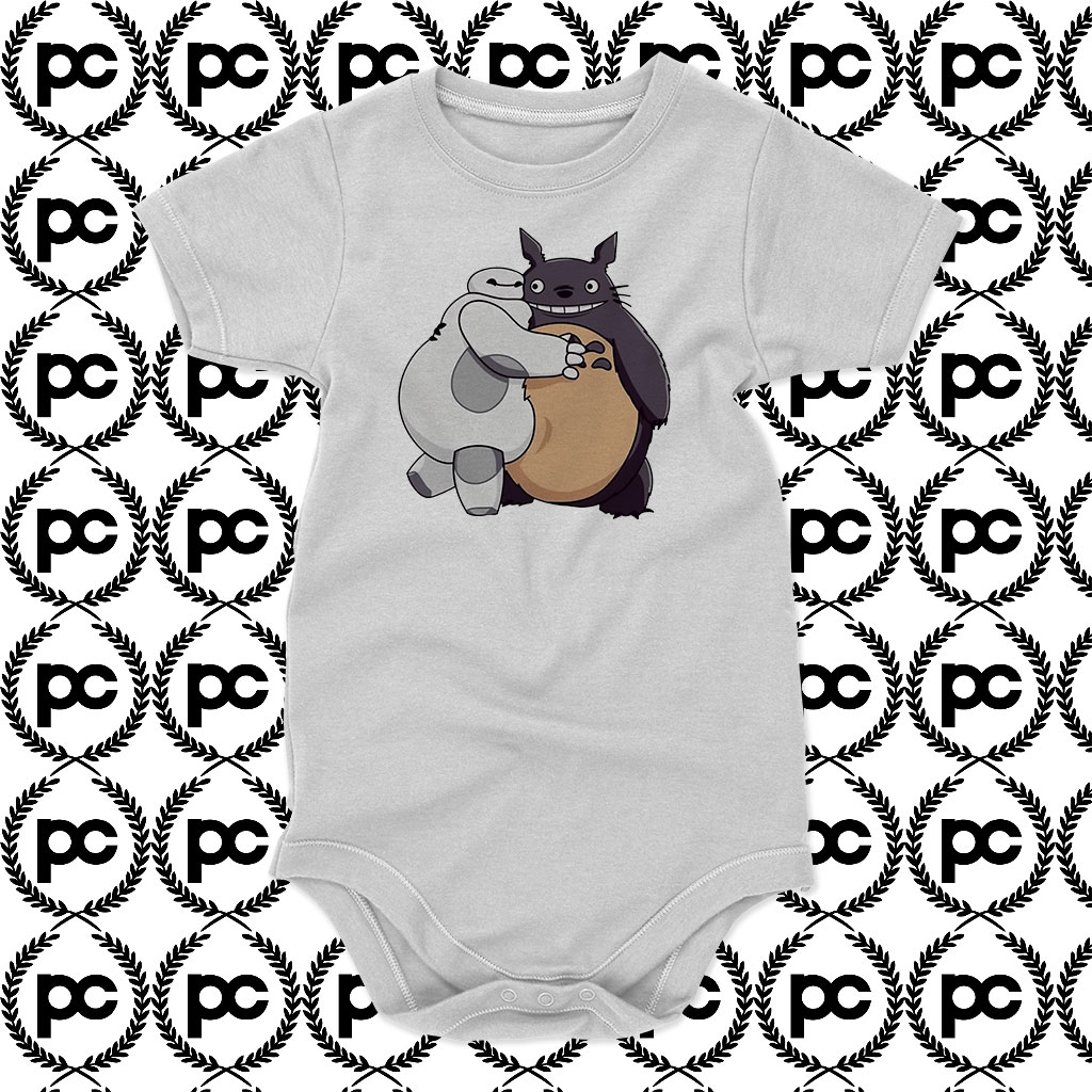 Totoro Love Baymax Baby Onesie