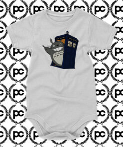 Totoro meets the tardis Baby Onesie