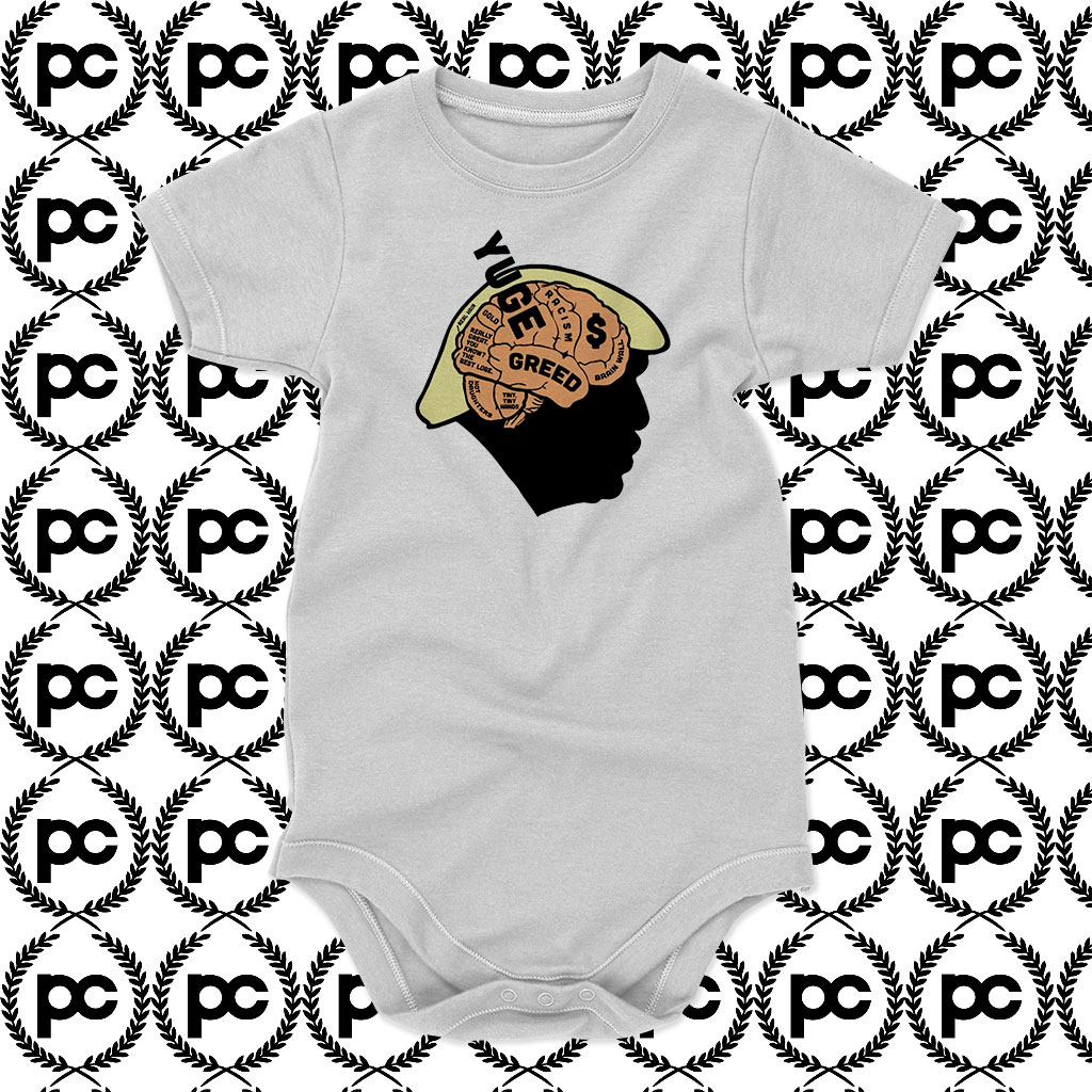 Trumps Brain Baby Onesie