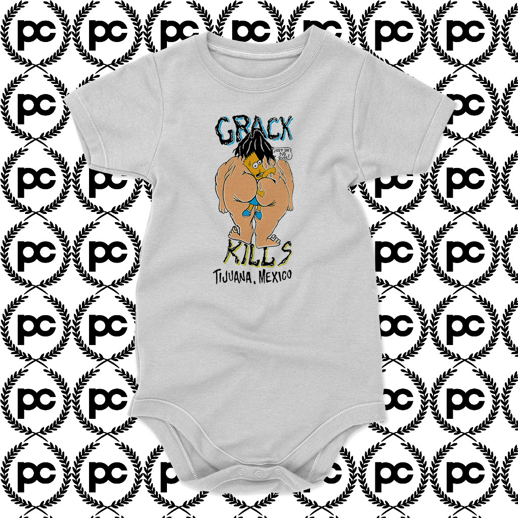 Vintage Rare Bootleg Bart Simpsons Baby Onesie