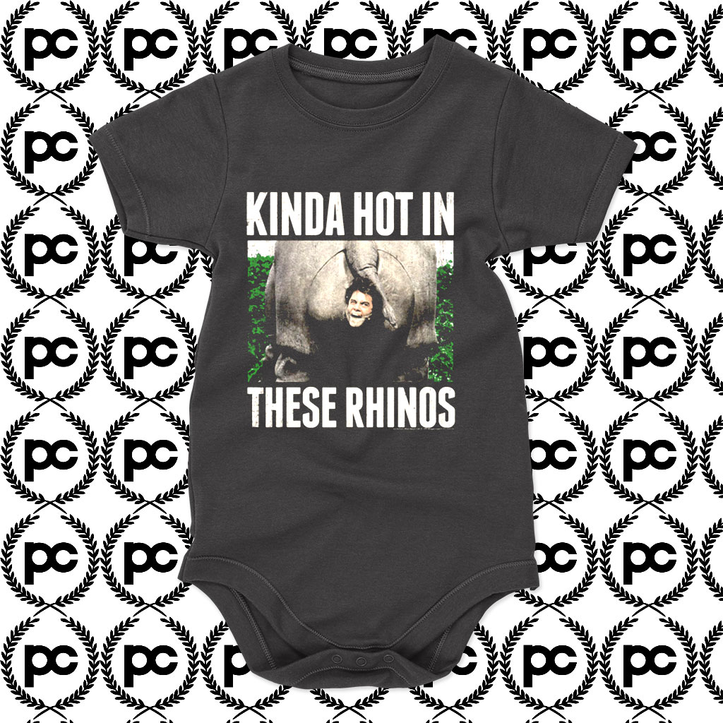 Ace Ventura Pet Detective Kinda Hot In These Rhinos Baby Onesie