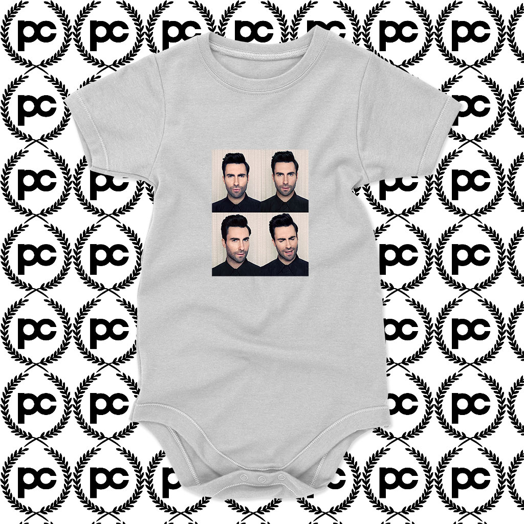 Adam Levine Face Baby Onesie