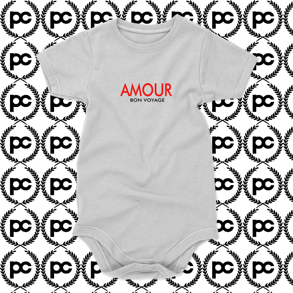 Amour Bon Voyage Baby Onesie