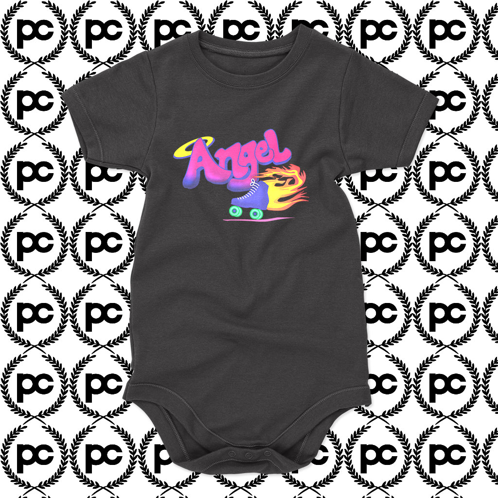 Angel roller skates Baby Onesie
