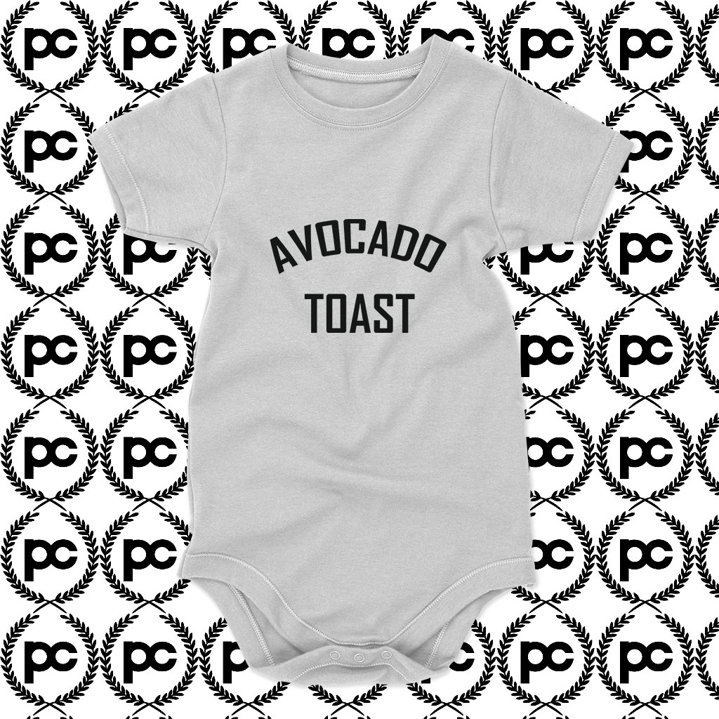 Avocado Toast Baby Onesie