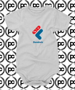 Fila x Dominos Parody Baby Onesie