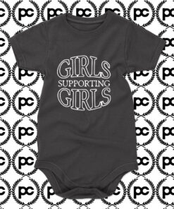 Girls Supporting Girls Baby Onesie