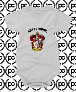 Gryffindor Logo Vintage Baby Onesie