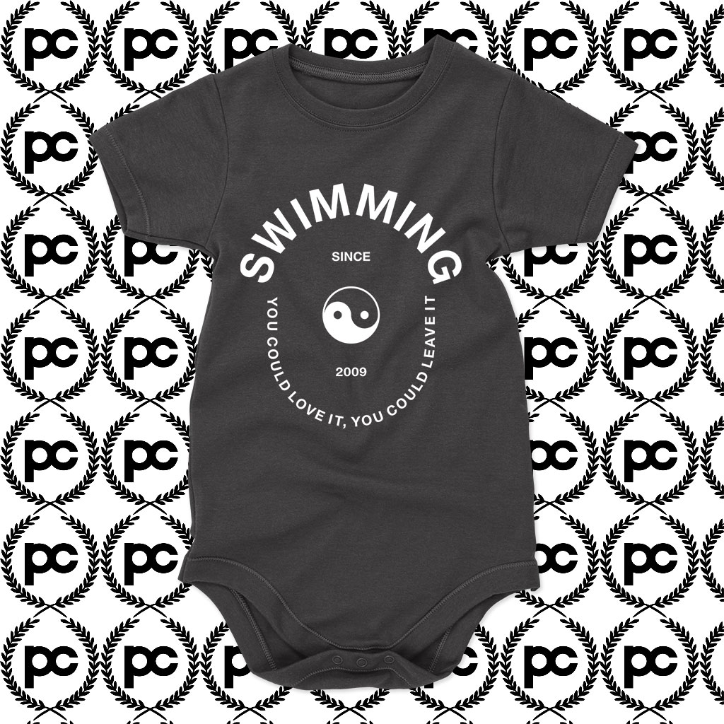 Mac Miller Swimming Yin Yang Baby Onesie