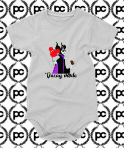 Maleficent Vacay mode Baby Onesie
