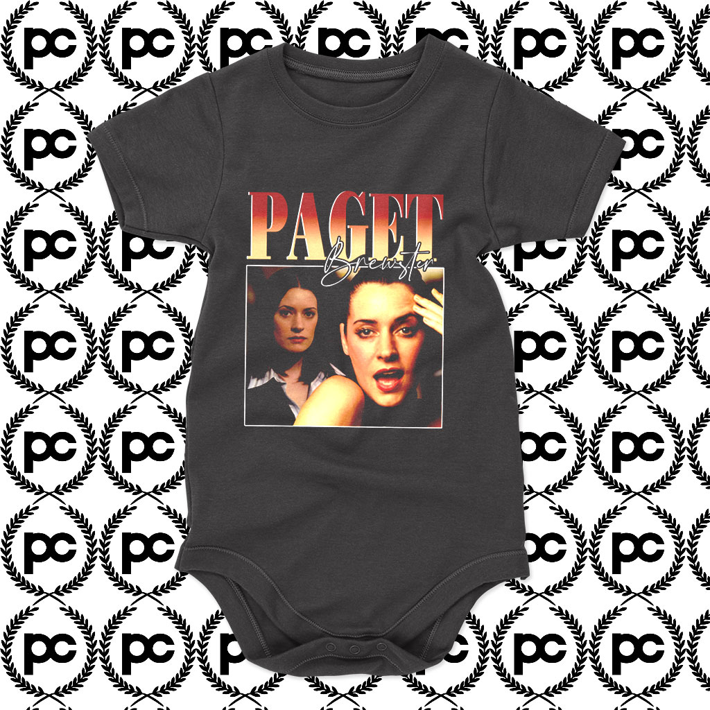 Paget Brewster Homage Baby Onesie