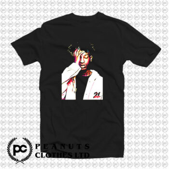 21 Savage in colorful WPAP pop art illustration T Shirt
