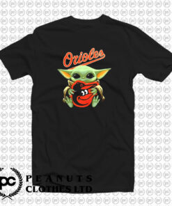 Baby Yoda Hug Baltimore T Shirt