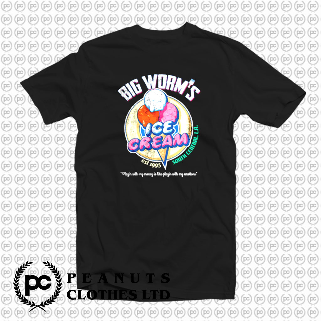 Big Worms Ice Cream Est 1995 T Shirt