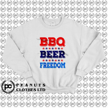 BBQ Beer Freedom Sweatshirt