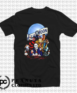 Blue Moon Beer Parody Killers Horror Halloween T Shirt