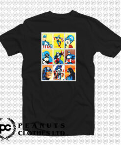 Captain America through the years T Shirt