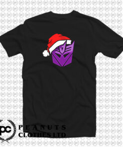 Christmas Santa Transformers Decepticon T Shirt