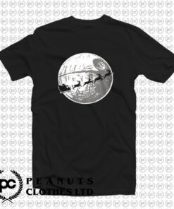 Christmas Vibes Flying Over The Moon T Shirt