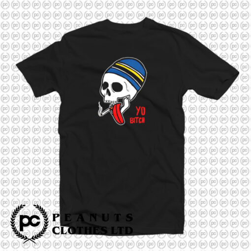 Jesse Pinkman Breaking Bad Smoking Skull T Shirt